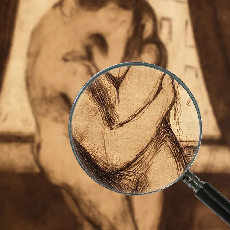 Der Kuss 2 Edvard Munch