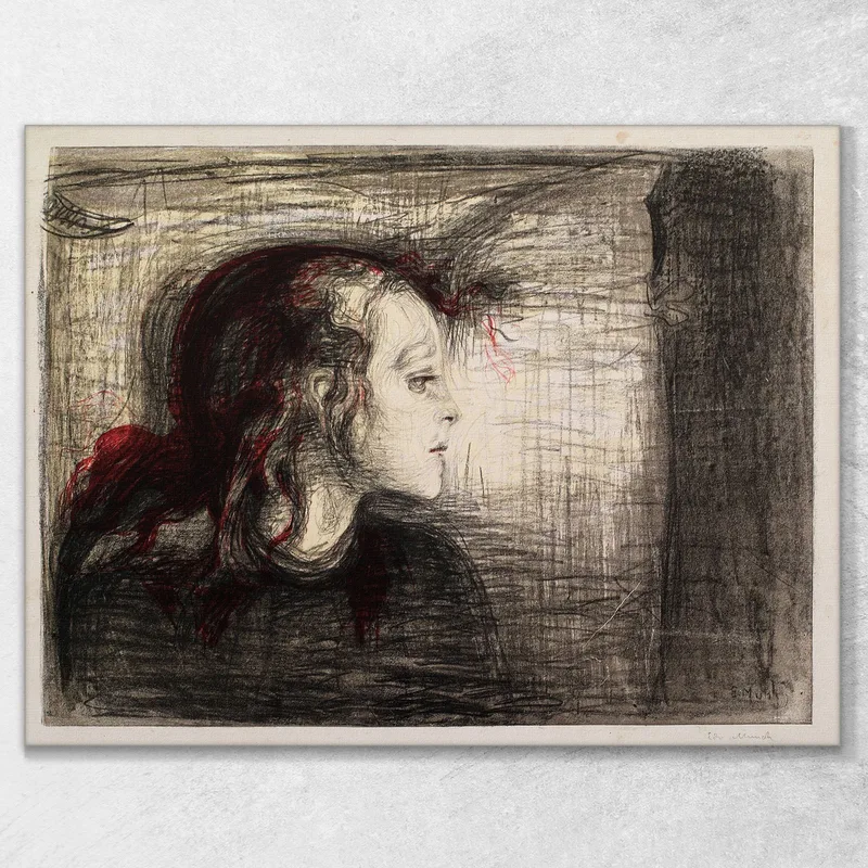 Il Bambino Malato 2 Edvard Munch
