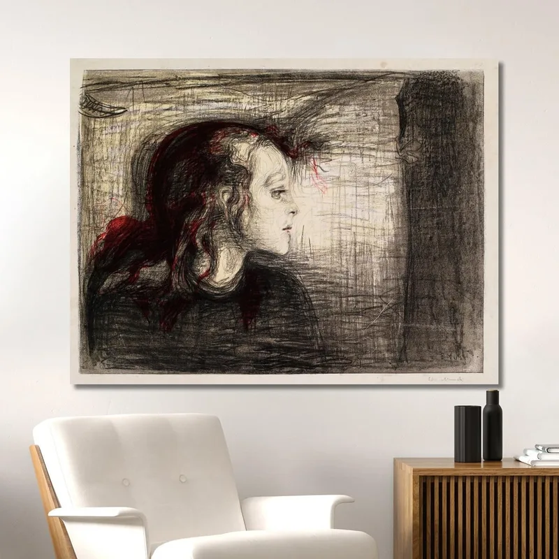 Il Bambino Malato 2 Edvard Munch