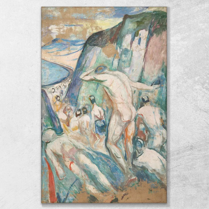 La Parte Derecha De La Tormenta Edvard Munch
