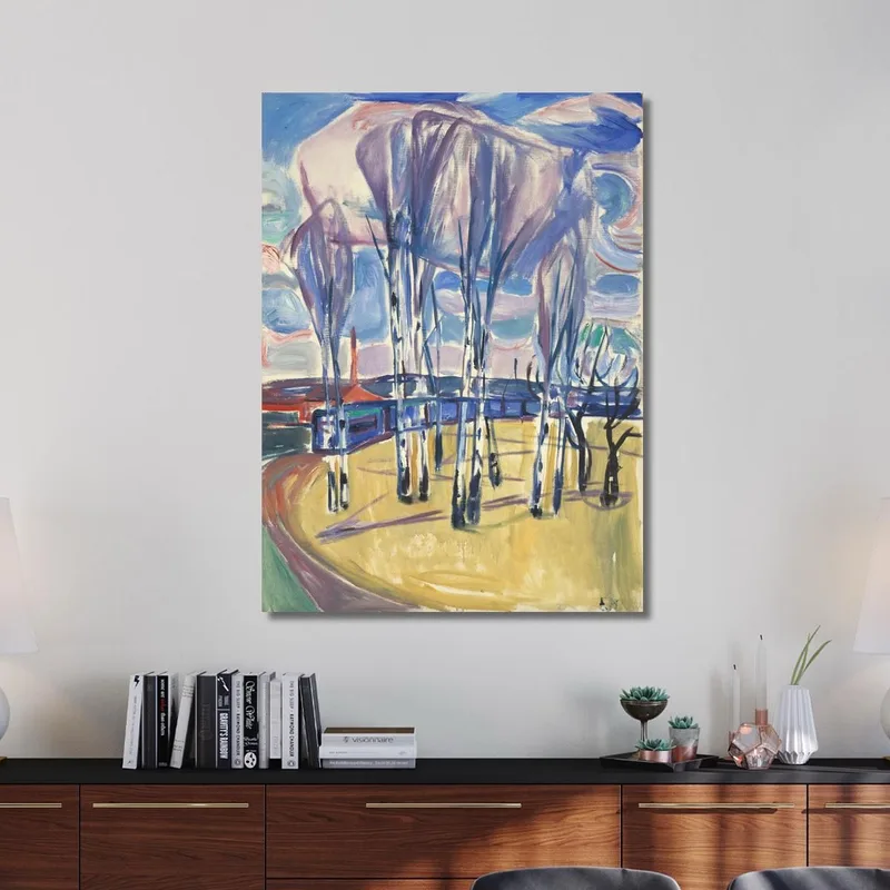 El Circuito Del Tranvía En Skøyen Edvard Munch