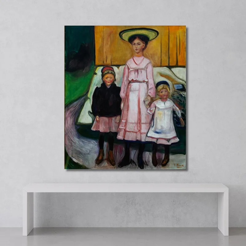 Tres Niños Edvard Munch