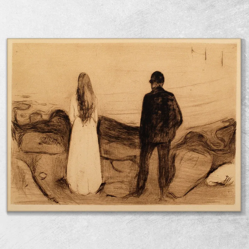 Due Esseri Umani. I Solitari 2 Edvard Munch