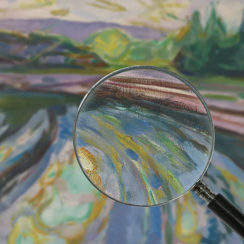 Olas Contra La Orilla Edvard Munch