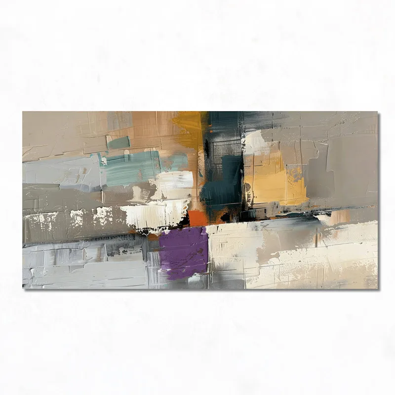 Kunstdruck moderne abstrakte texturkomposition
