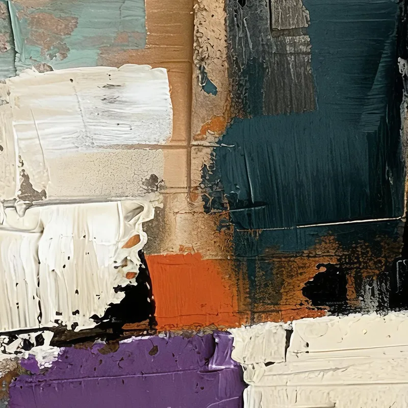 Kunstdruck moderne abstrakte texturkomposition