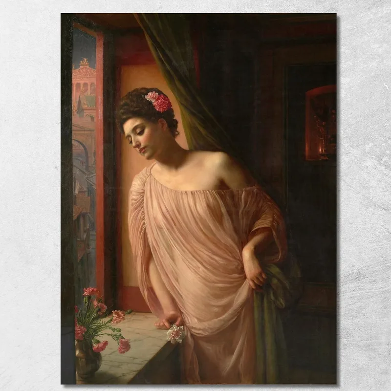 Asterie Edward John Poynter drucken auf leinwand