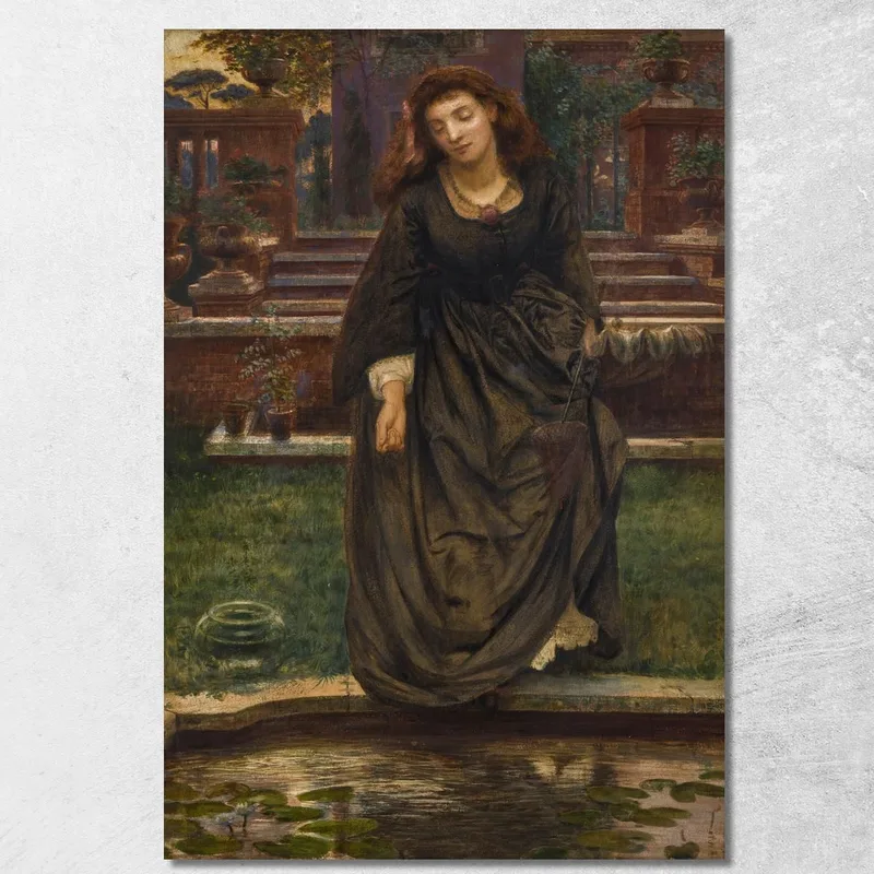 Hüte Dich, Traue Ihr Nicht, Sie Täuscht Dich Edward John Poynter drucken auf leinwand