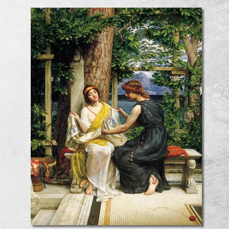 Helena Und Hermia Edward John Poynter drucken auf leinwand