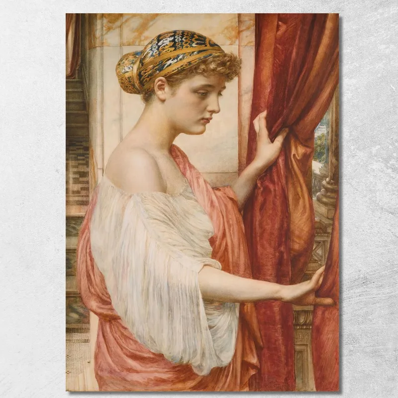 Psyche Edward John Poynter drucken auf leinwand