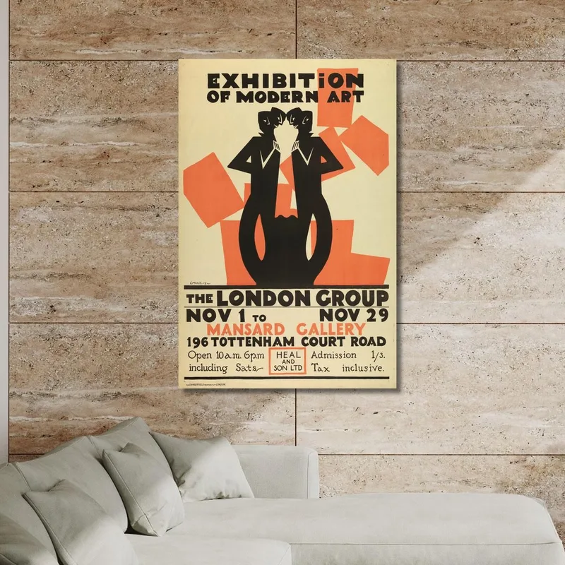 Esposizione D'Arte Moderna - The London Group Edward McKnight Kauffer