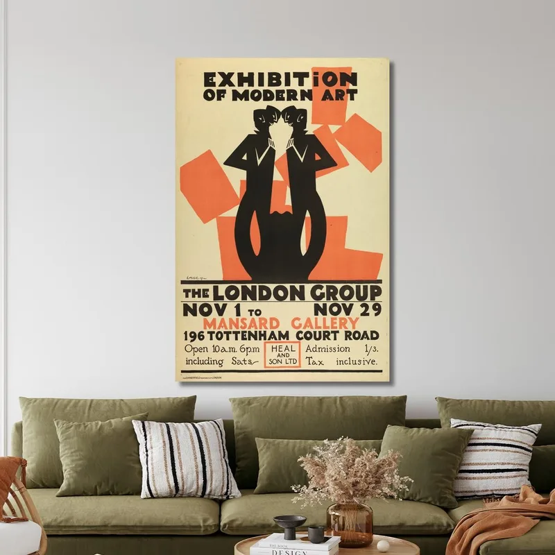 Esposizione D'Arte Moderna - The London Group Edward McKnight Kauffer