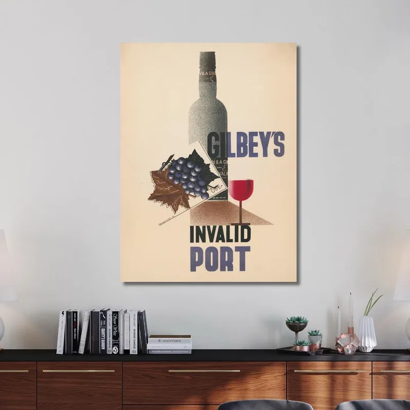 Gilbey'S Invalid Port. D 174 Edward McKnight Kauffer