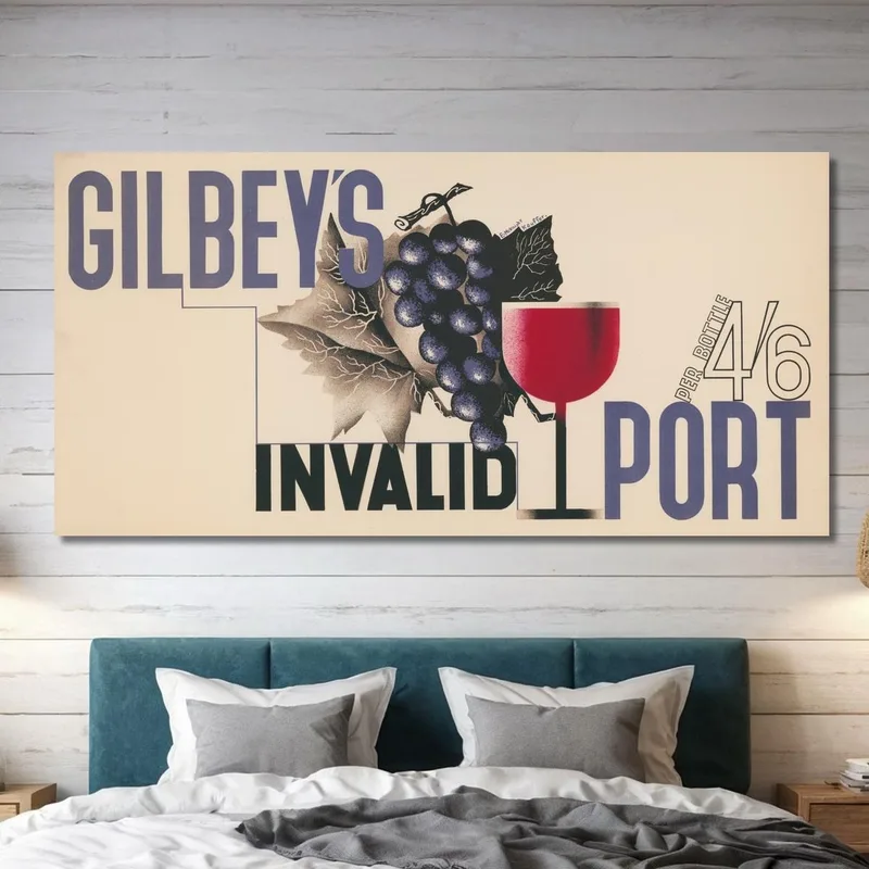 Gilbey'S Invalid Port Edward McKnight Kauffer