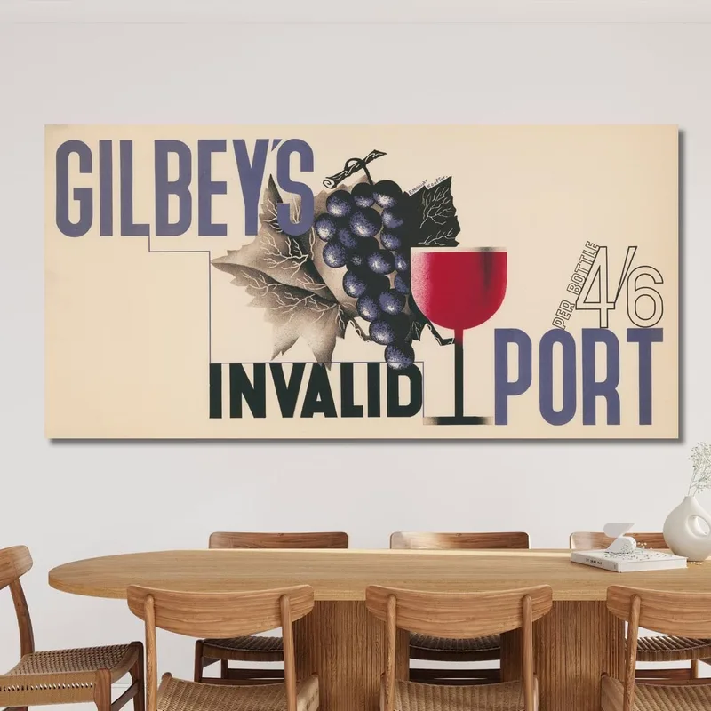 Gilbey'S Invalid Port Edward McKnight Kauffer