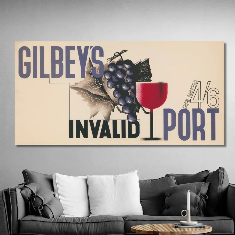 Gilbey'S Invalid Port Edward McKnight Kauffer