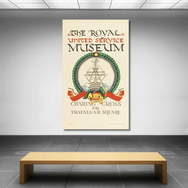 The Royal United Service Museum For London Underground Edward McKnight Kauffer