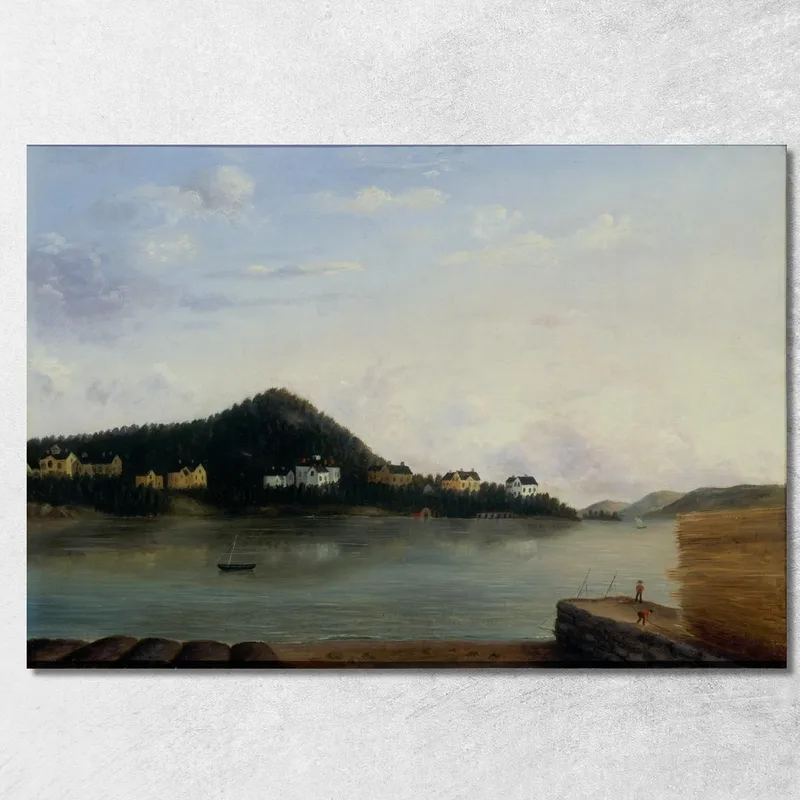 Dorchester 1856 Edward Mitchell Bannister tableau impression sur toile