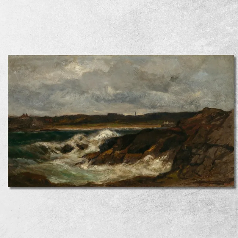 Newport Edward Mitchell Bannister tableau impression sur toile