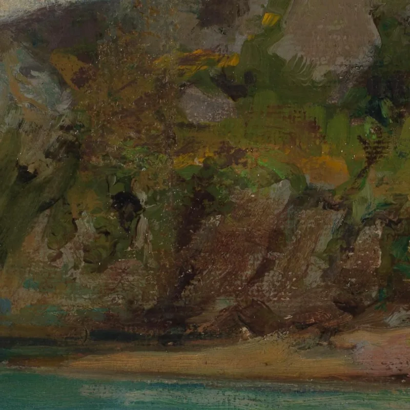 Rocks At Newport Edward Mitchell Bannister