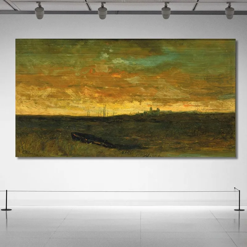 Scena Al Tramonto Edward Mitchell Bannister