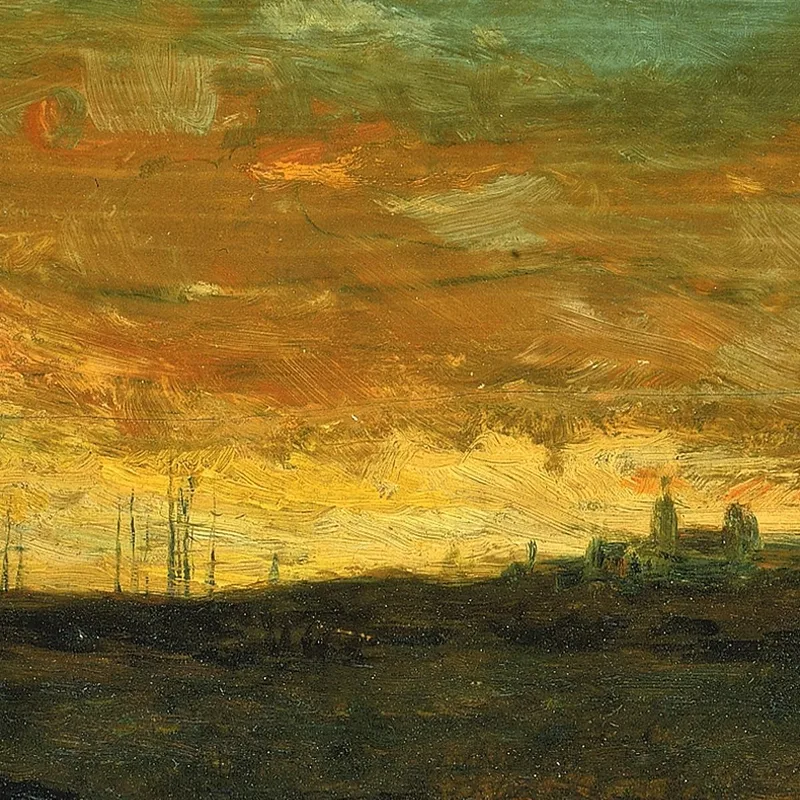 Scena Al Tramonto Edward Mitchell Bannister