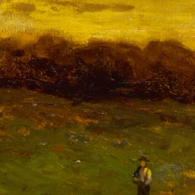 Puesta De Sol Edward Mitchell Bannister