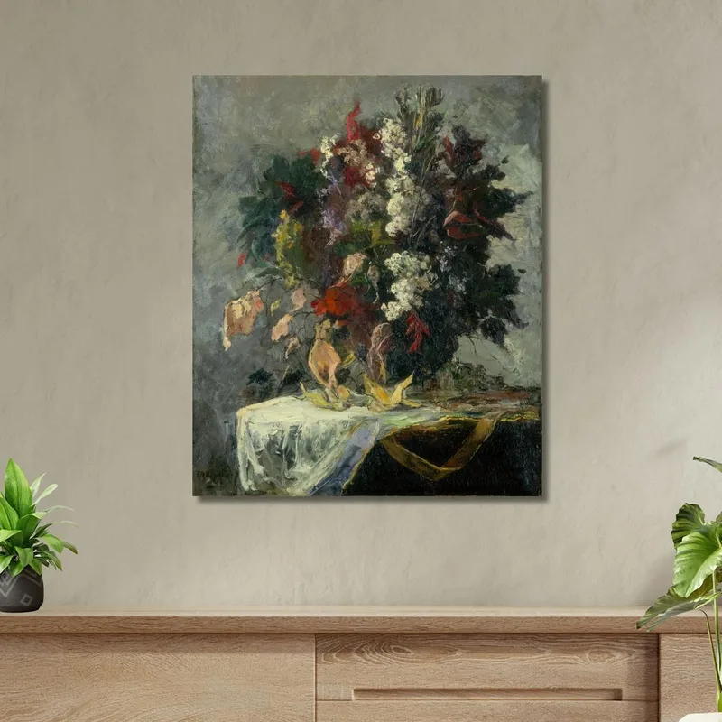 Nature Morte Florale Edward Mitchell Bannister