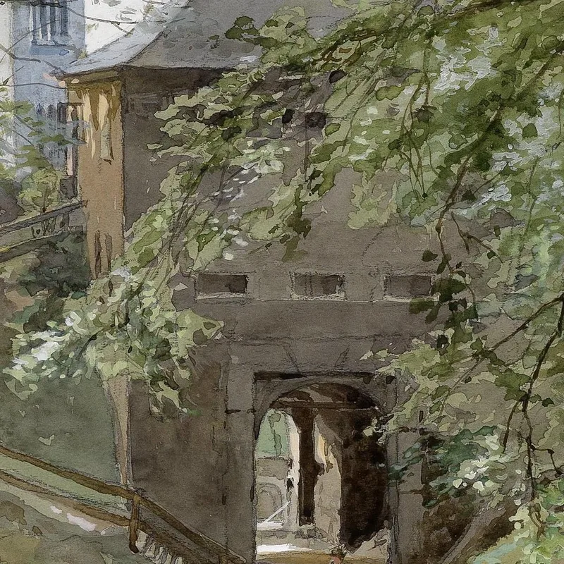 Augustiner Bräu E Monastero Mülln Edward Theodore Compton