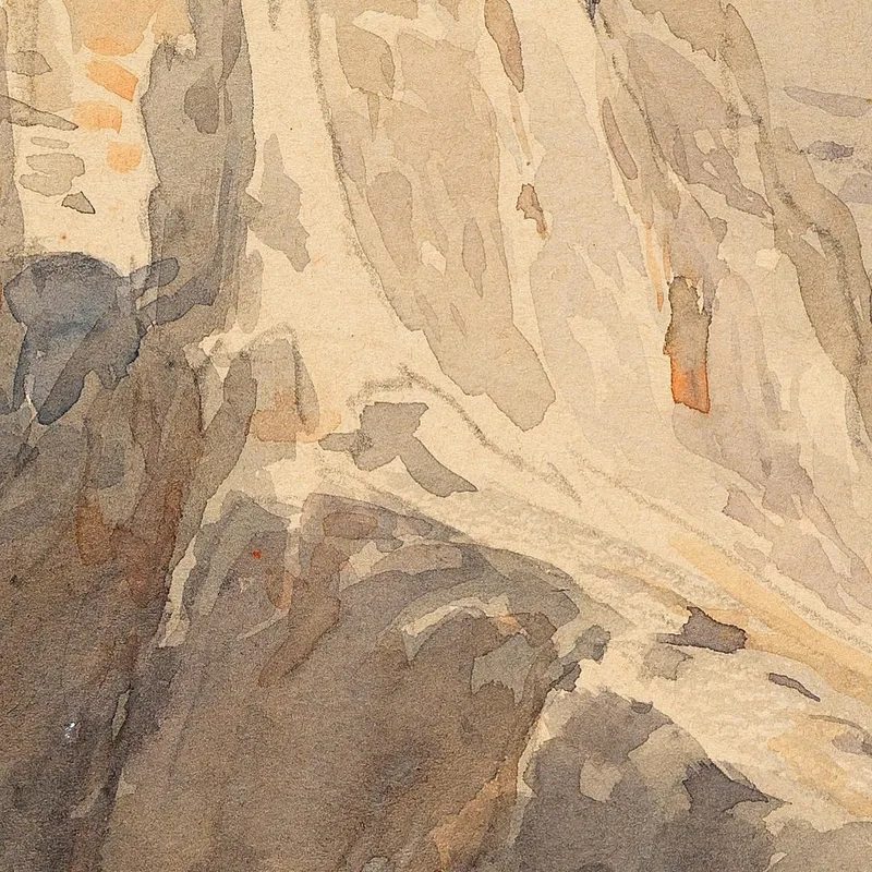 Vue Sur Les Tours Vajolet Dans Les Dolomites Edward Theodore Compton