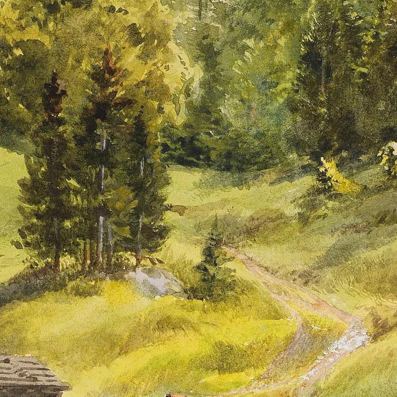 Engelberg Suiza Edward Theodore Compton
