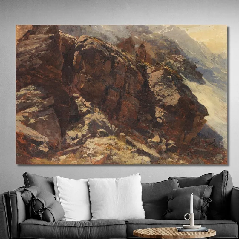 Studio Di Alta Montagna Edward Theodore Compton