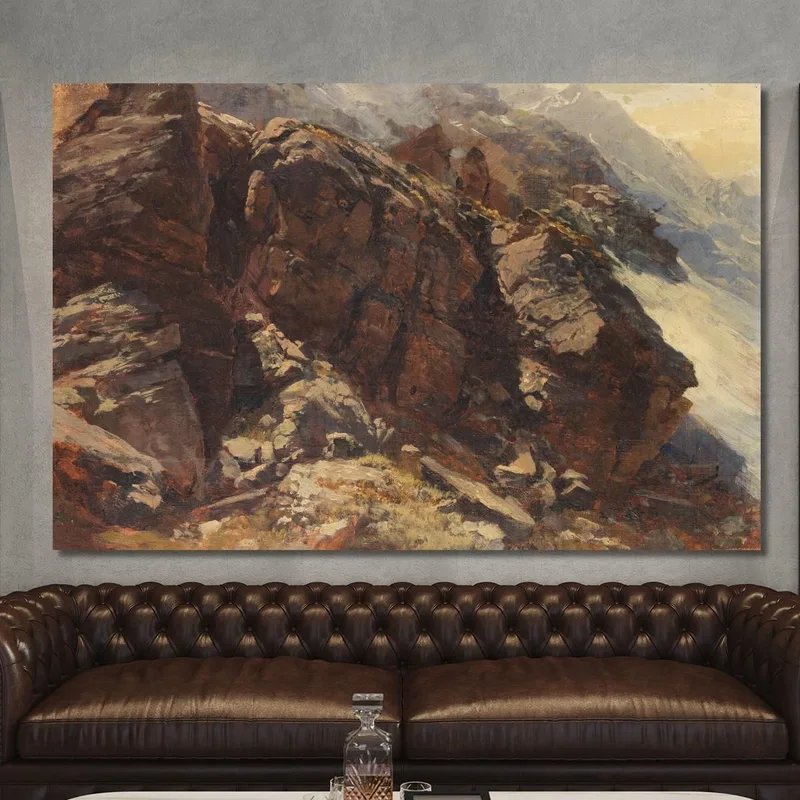 Studio Di Alta Montagna Edward Theodore Compton