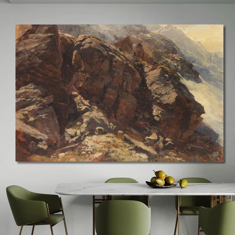 Studio Di Alta Montagna Edward Theodore Compton