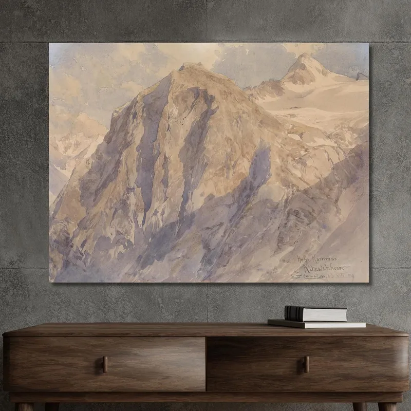 Hohe Kammer Kitzsteinhorn Edward Theodore Compton