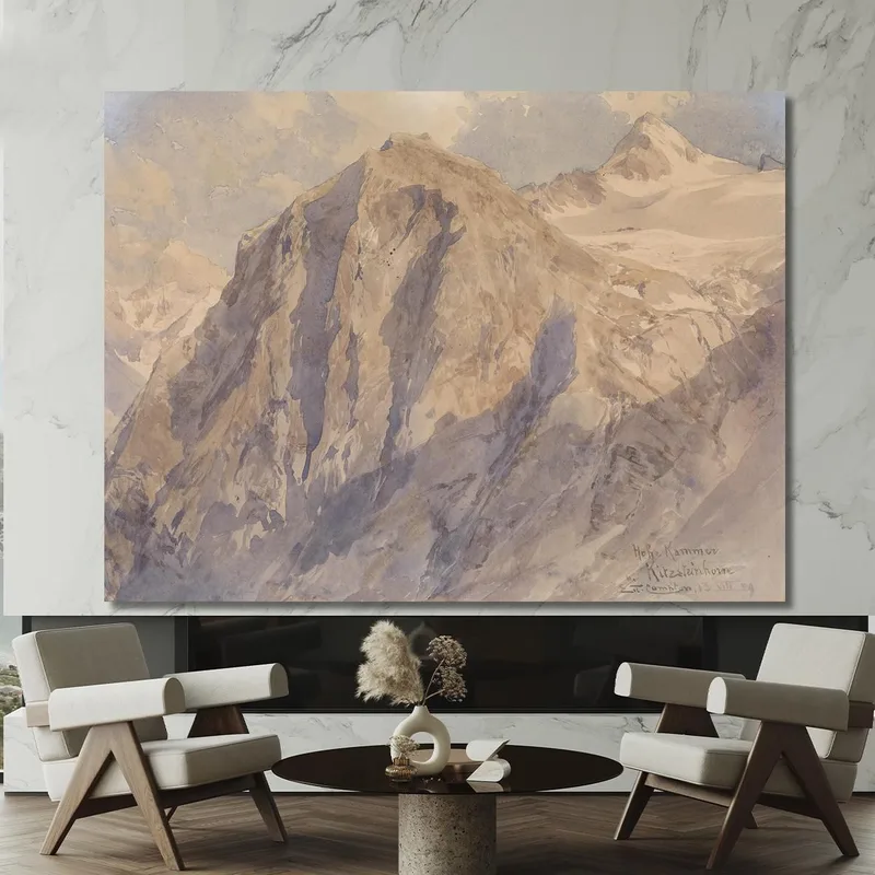 Hohe Kammer Kitzsteinhorn Edward Theodore Compton