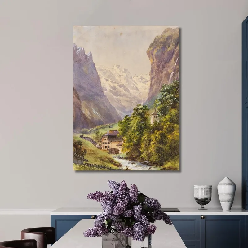 Lauterbrunnen Schweiz Edward Theodore Compton