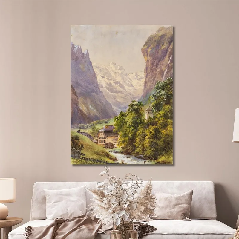 Lauterbrunnen Schweiz Edward Theodore Compton