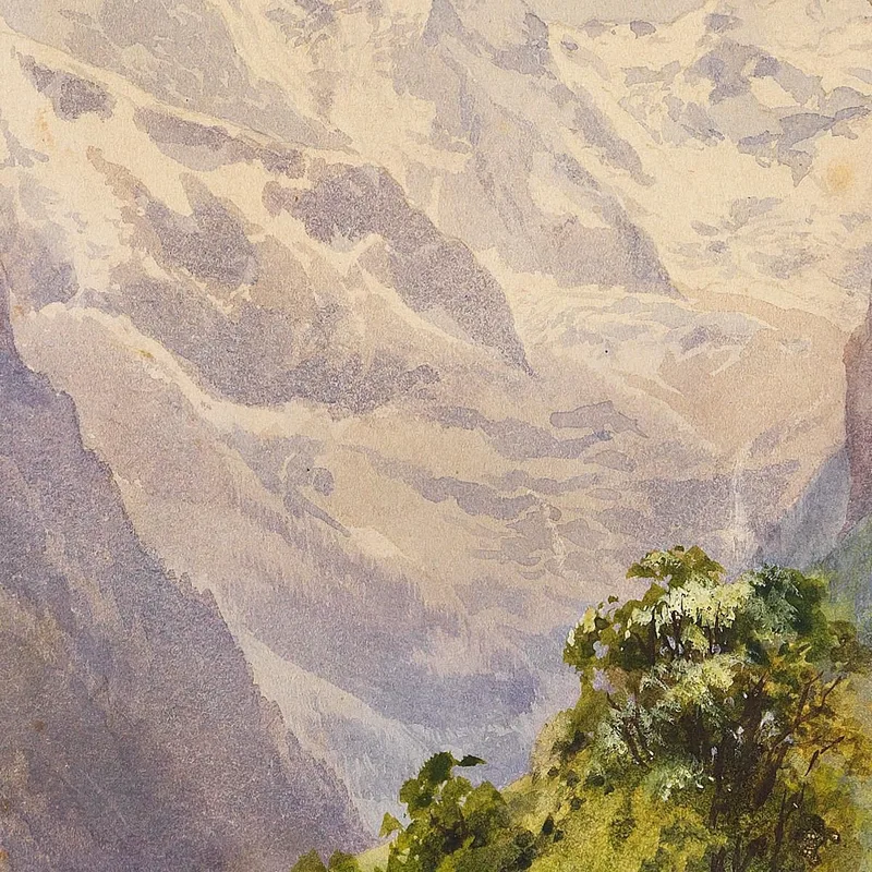 Lauterbrunnen Schweiz Edward Theodore Compton