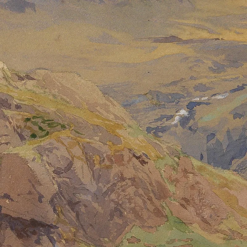 Llyn Idwal, Galles Del Nord Edward Theodore Compton