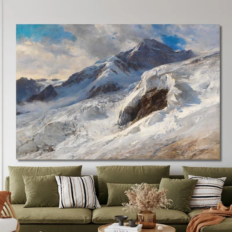 Lyskamm Monte Rosa Edward Theodore Compton