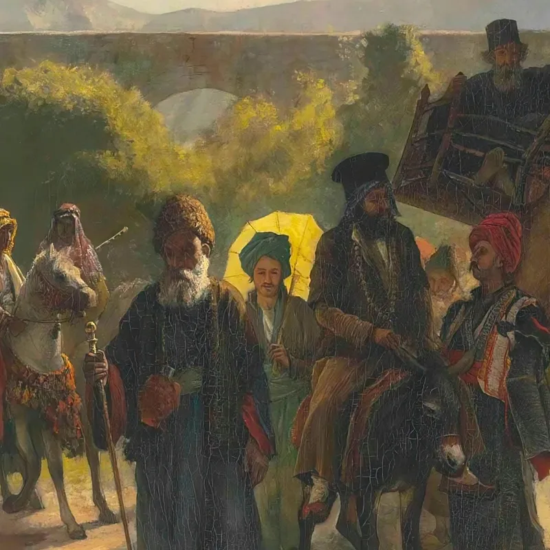 A Pilgrimage To The Jordan At The Greek Easter Edwin Lord Weeks