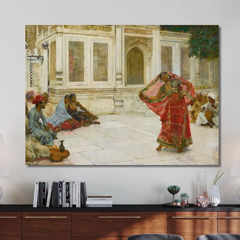 Tanzendes Mädchen Indien Edwin Lord Weeks