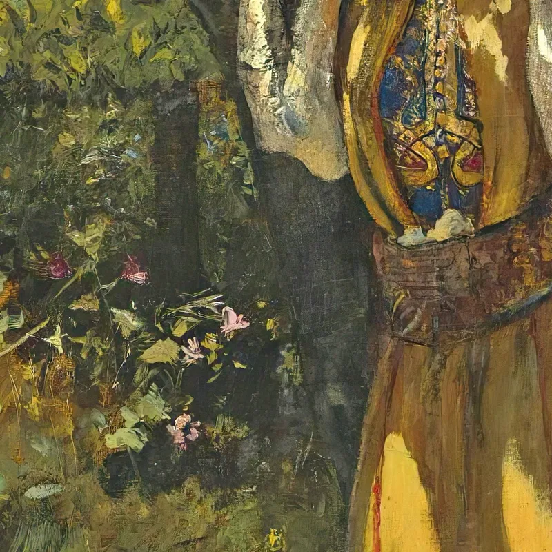 Dans Le Jardin Edwin Lord Weeks