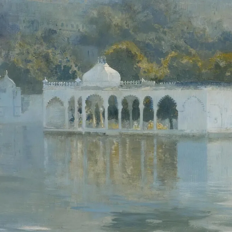 See Bei Oodeypore Indien Edwin Lord Weeks