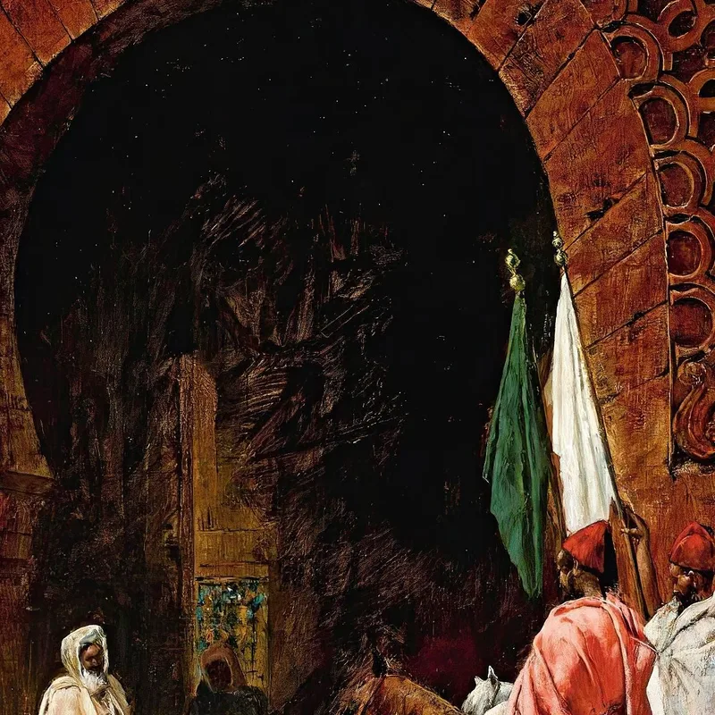 Rabat Das Rote Tor Edwin Lord Weeks