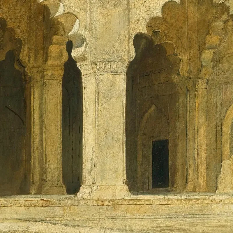 La Mezquita De La Perla De Agra Edwin Lord Weeks