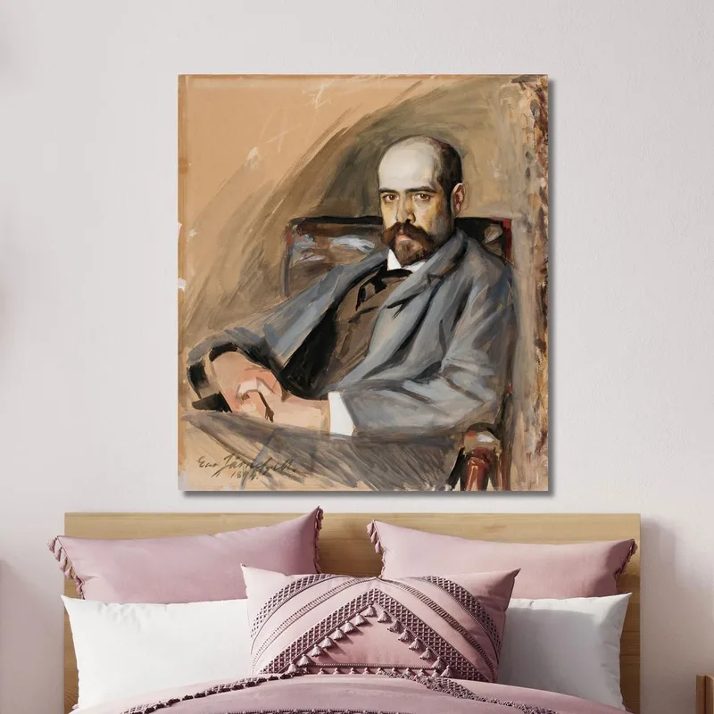 Portrait De Gunnar Berndtson Eero Järnefelt