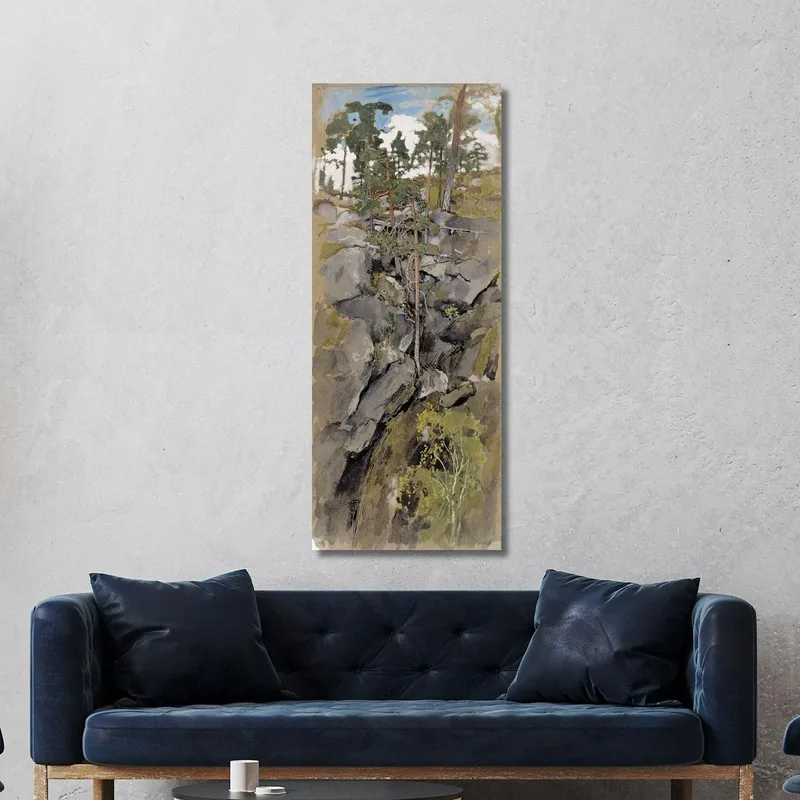 Felsiger Wald Eero Järnefelt