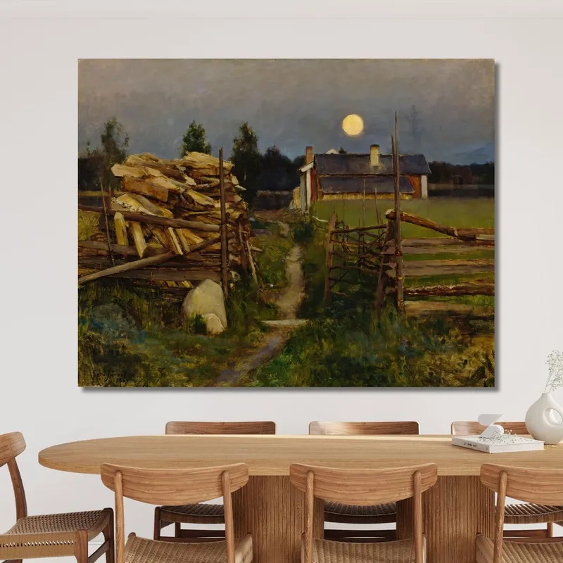 Sommernacht Mond Eero Järnefelt